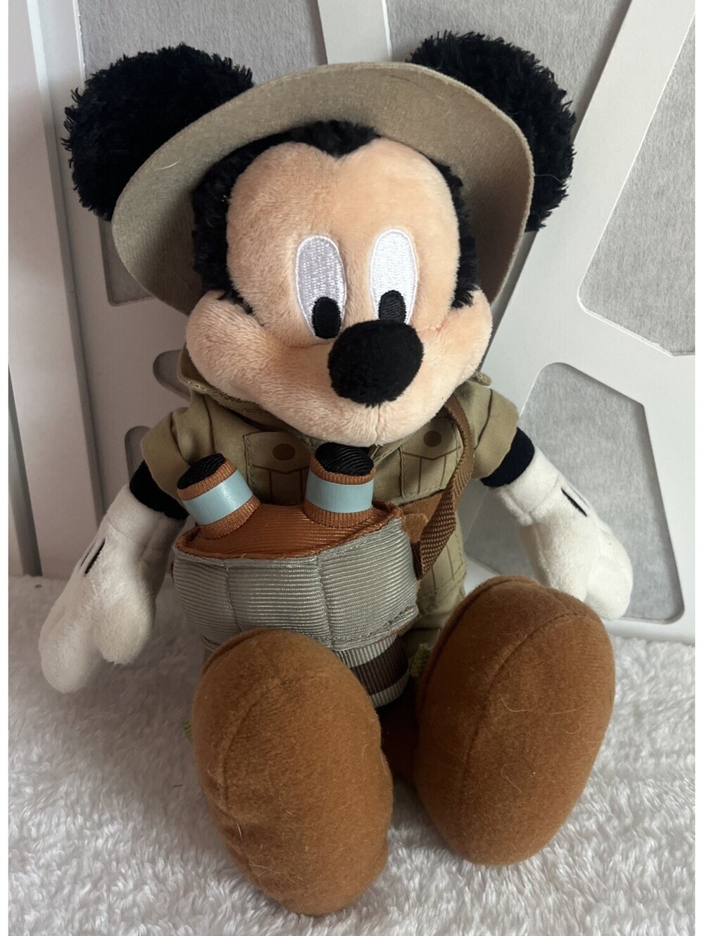 NWT! Disney Mickey Mouse Animal Kingdom Safari Plush Toy Walt Disney World